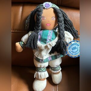 Pocahontas Cloth Doll-anniversary Edition.